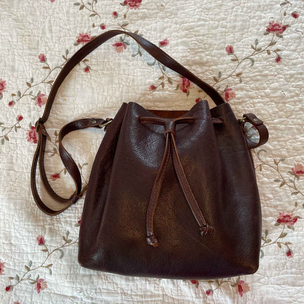 Portland Leather Large Bucket Bag